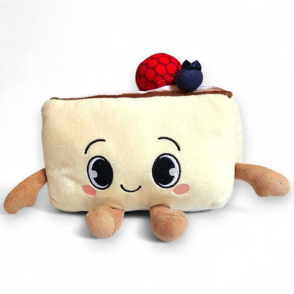 Funko Gamer Desserts Jiggly Cheesecake Plush Stuffed Toy Fruit Berries 2022 7"
